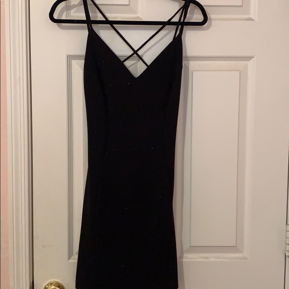 Black sparkly dress